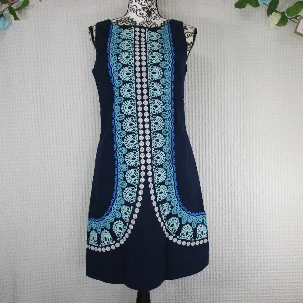 LILLY PULITZER Stephanie Shift Dress Size 4 - Picture 8 of 10